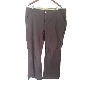 REI Brown Straight Leg Pants
